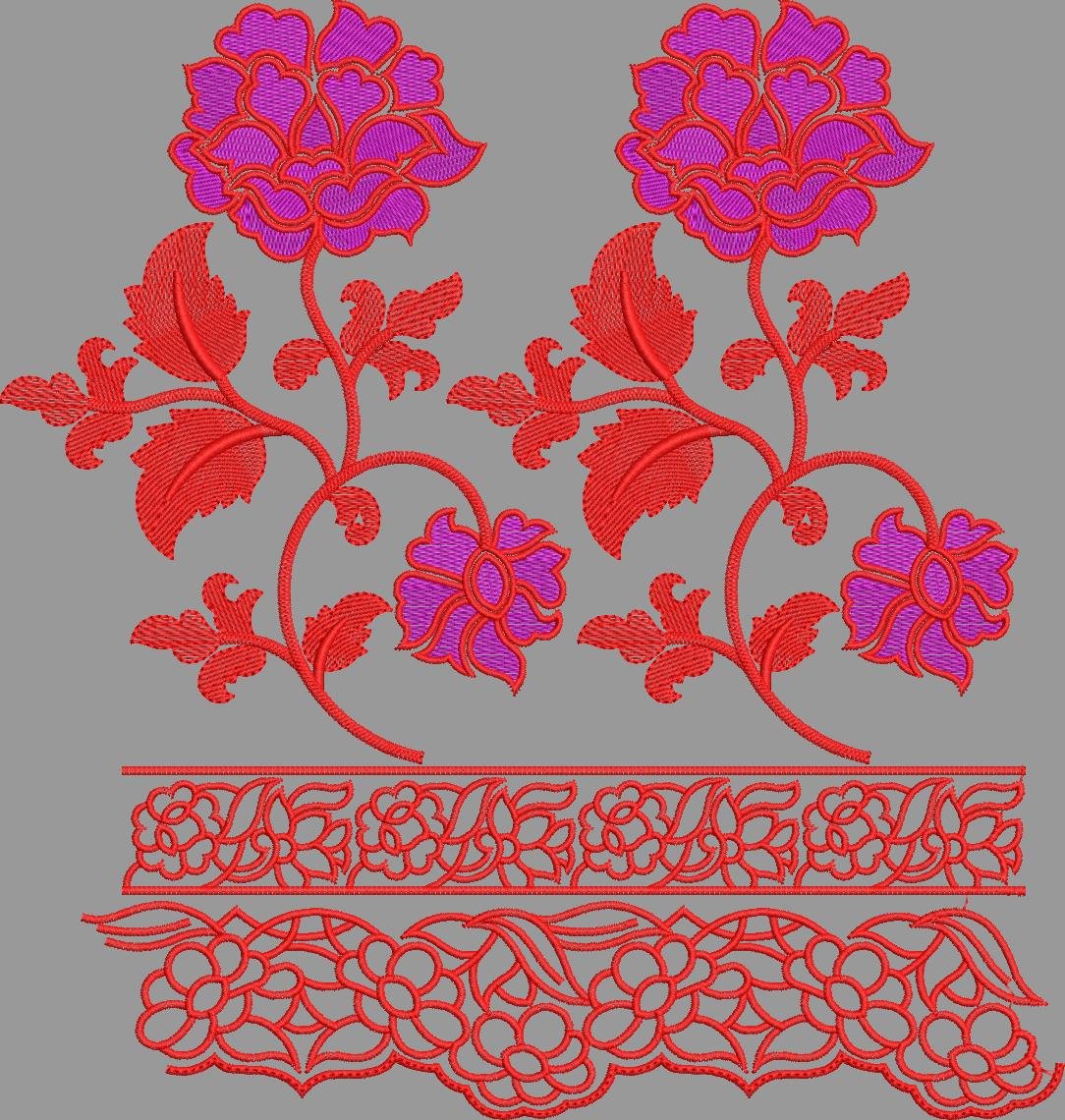 fancy top & dupatta