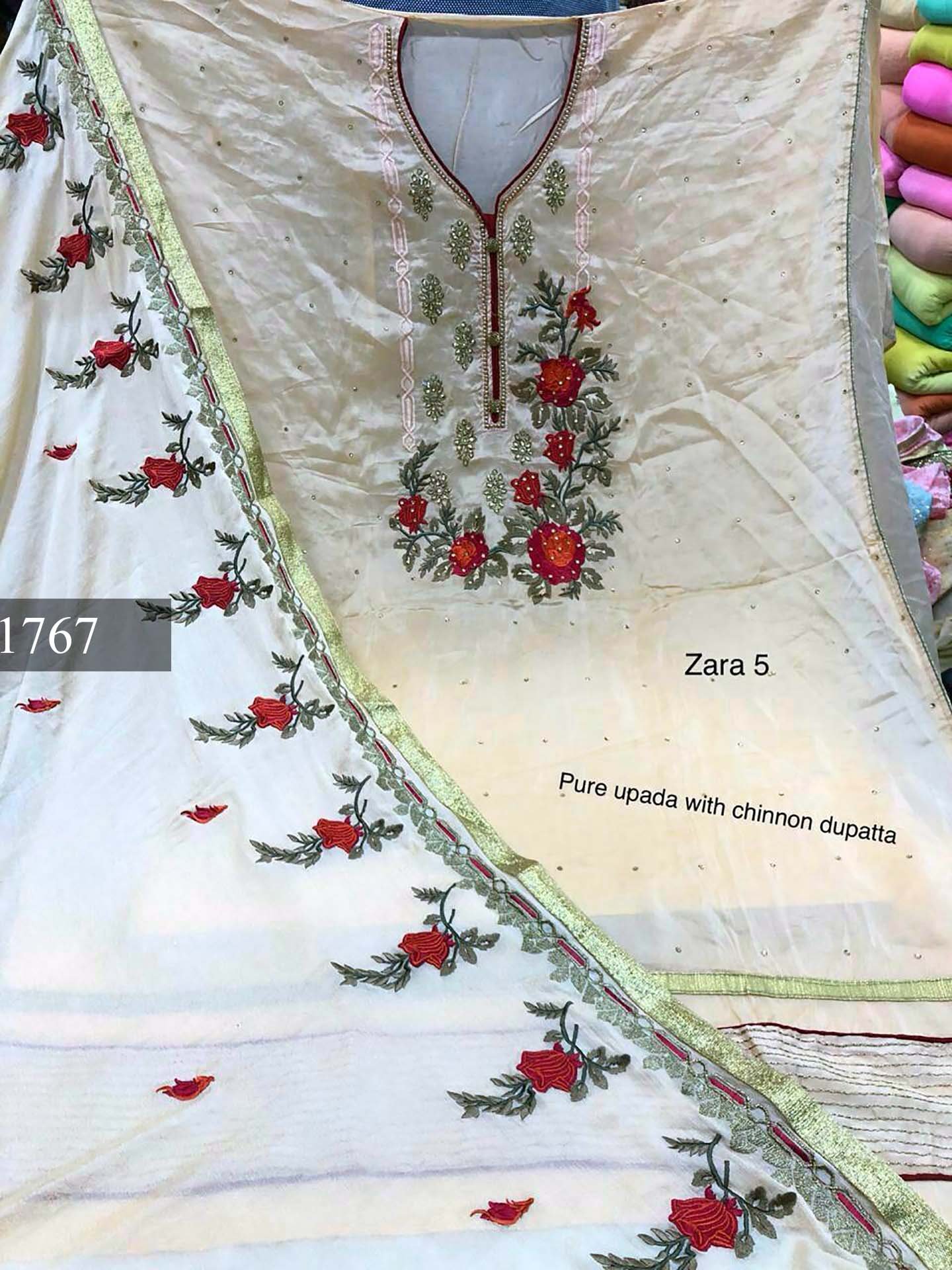 fancy top & dupatta