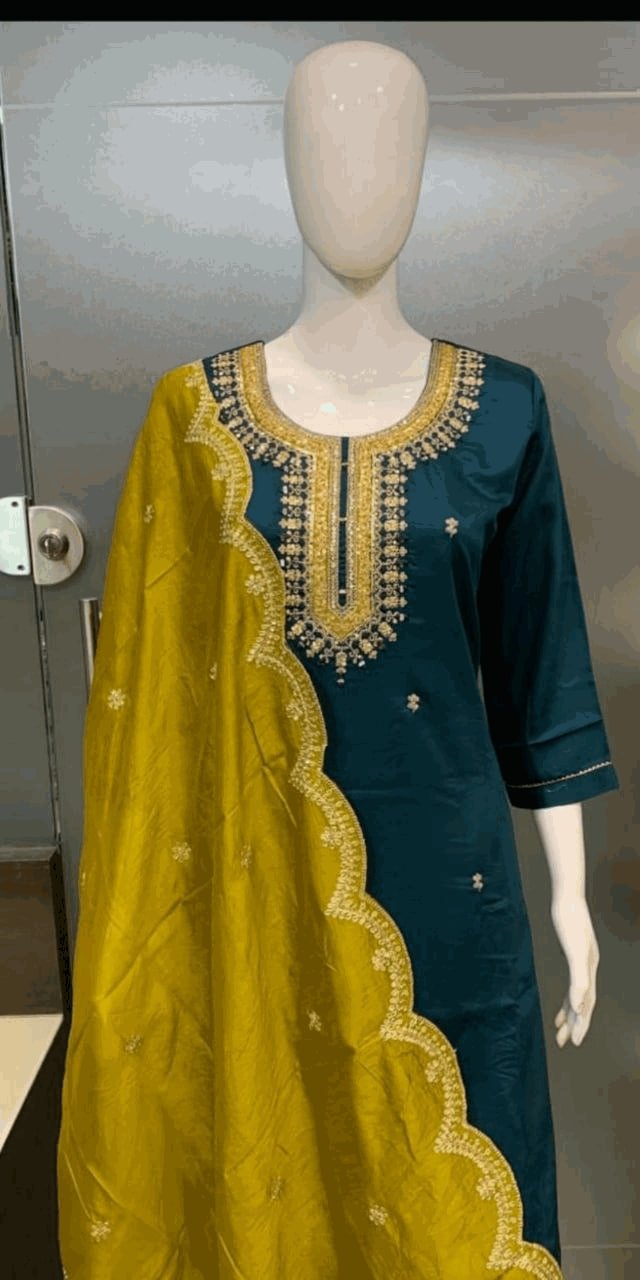 fancy top & dupatta