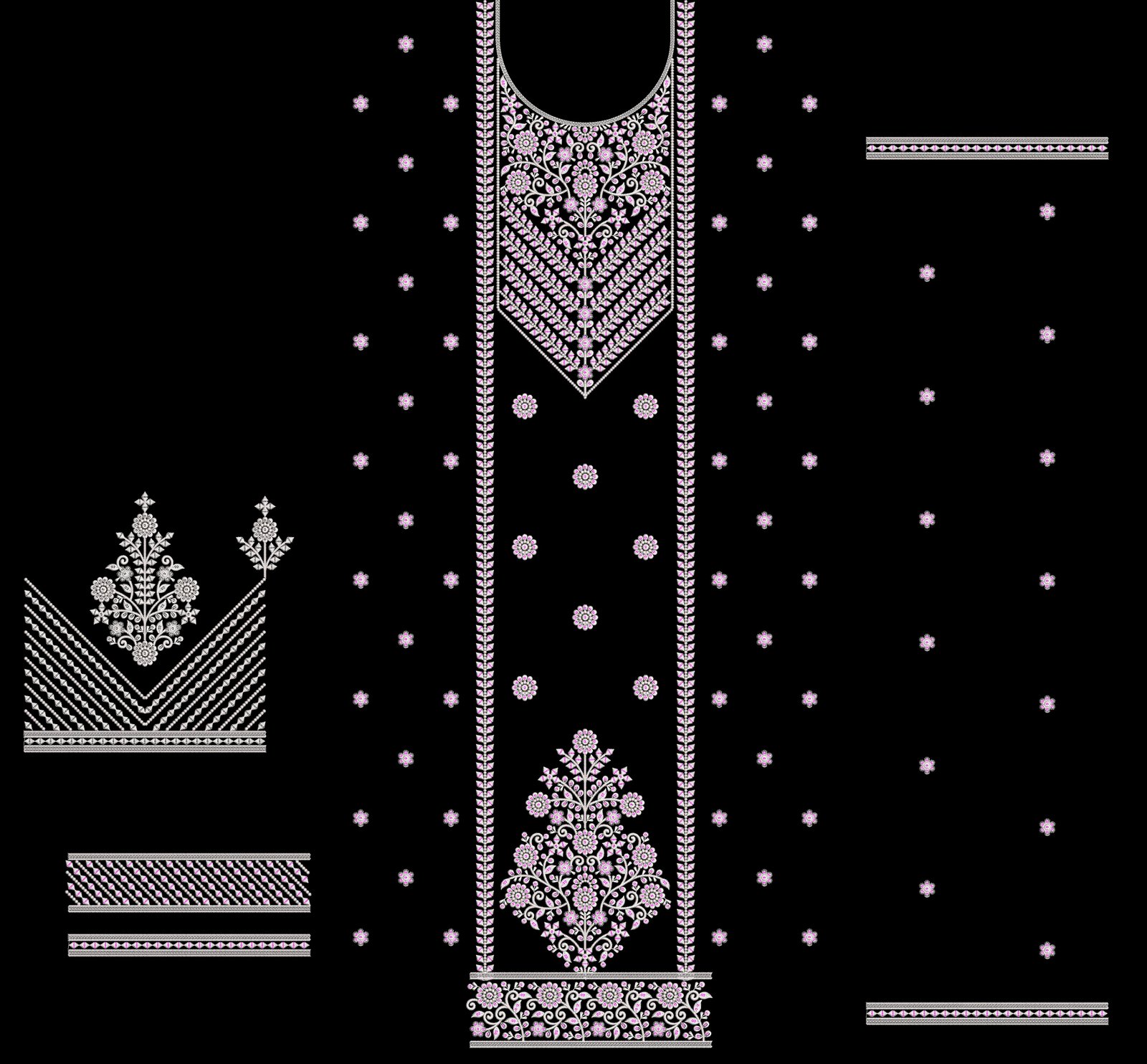 fancy top & dupatta