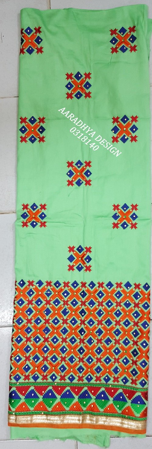 Daman & Single Head top & Duppata