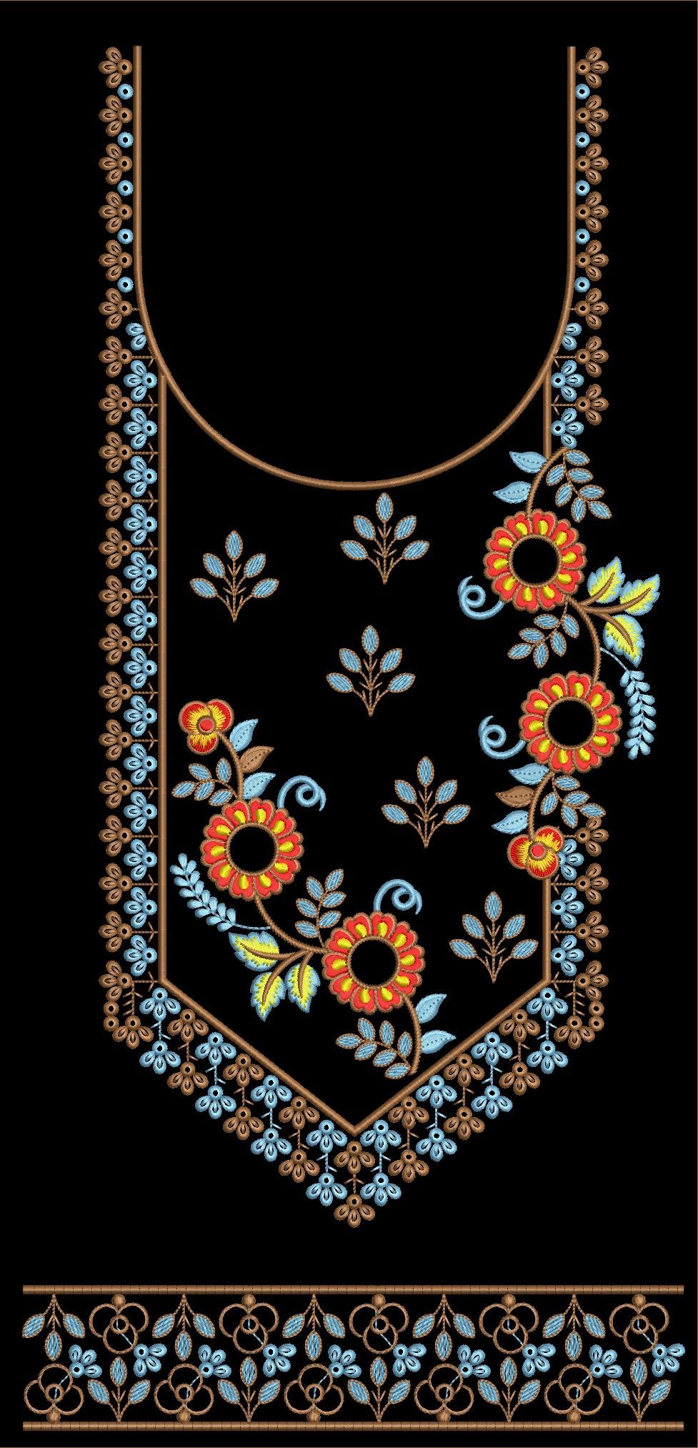 FANCY KURTI NECK
