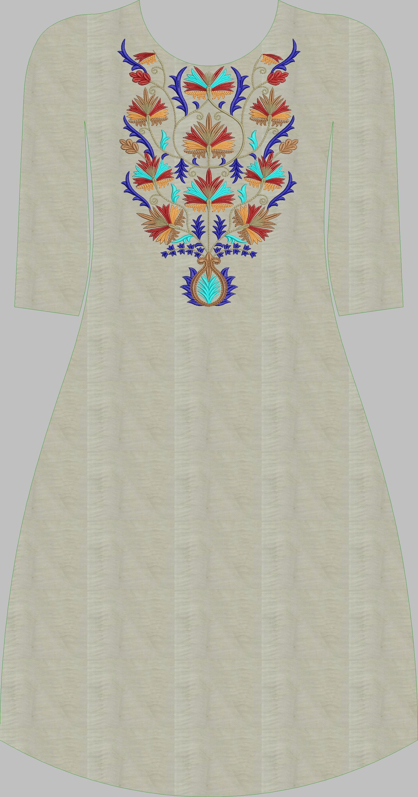 FANCY KURTI NECK