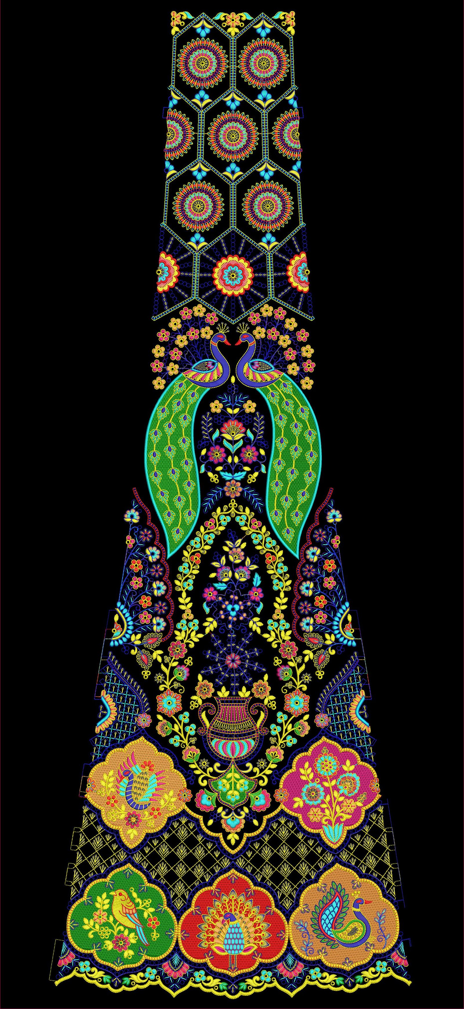 LEHENGA KALI