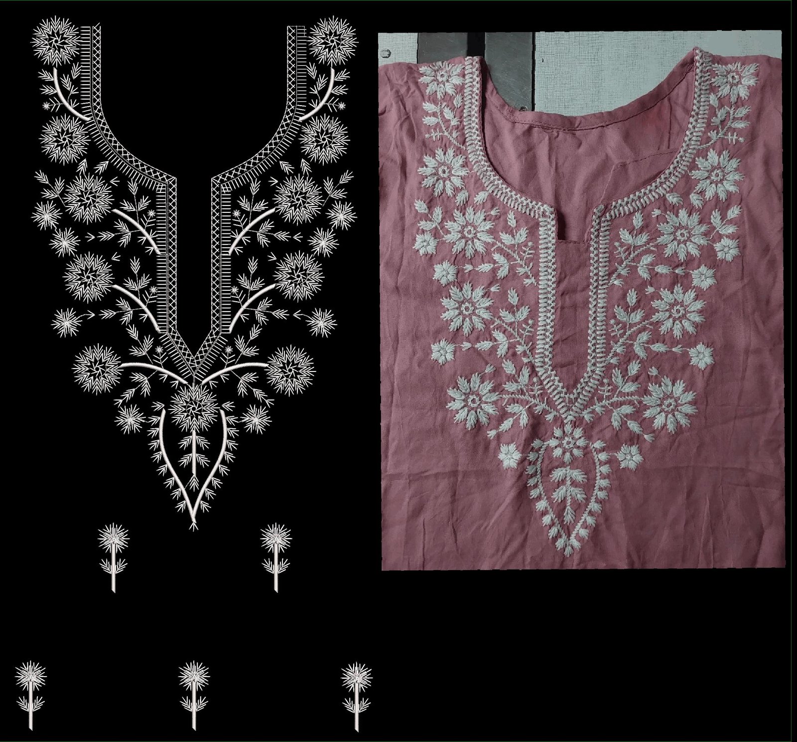 FANCY KURTI NECK