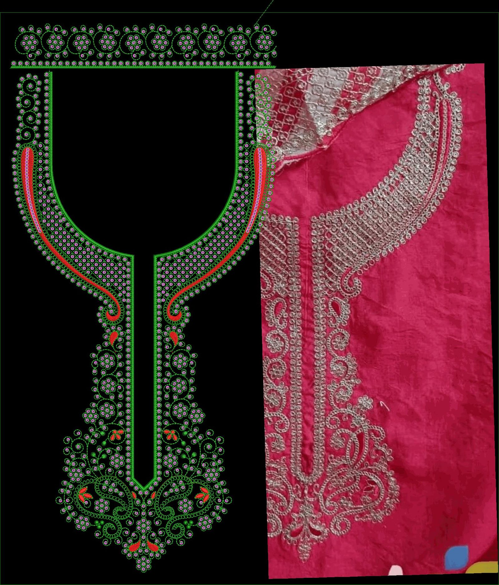 FANCY TOP NECK