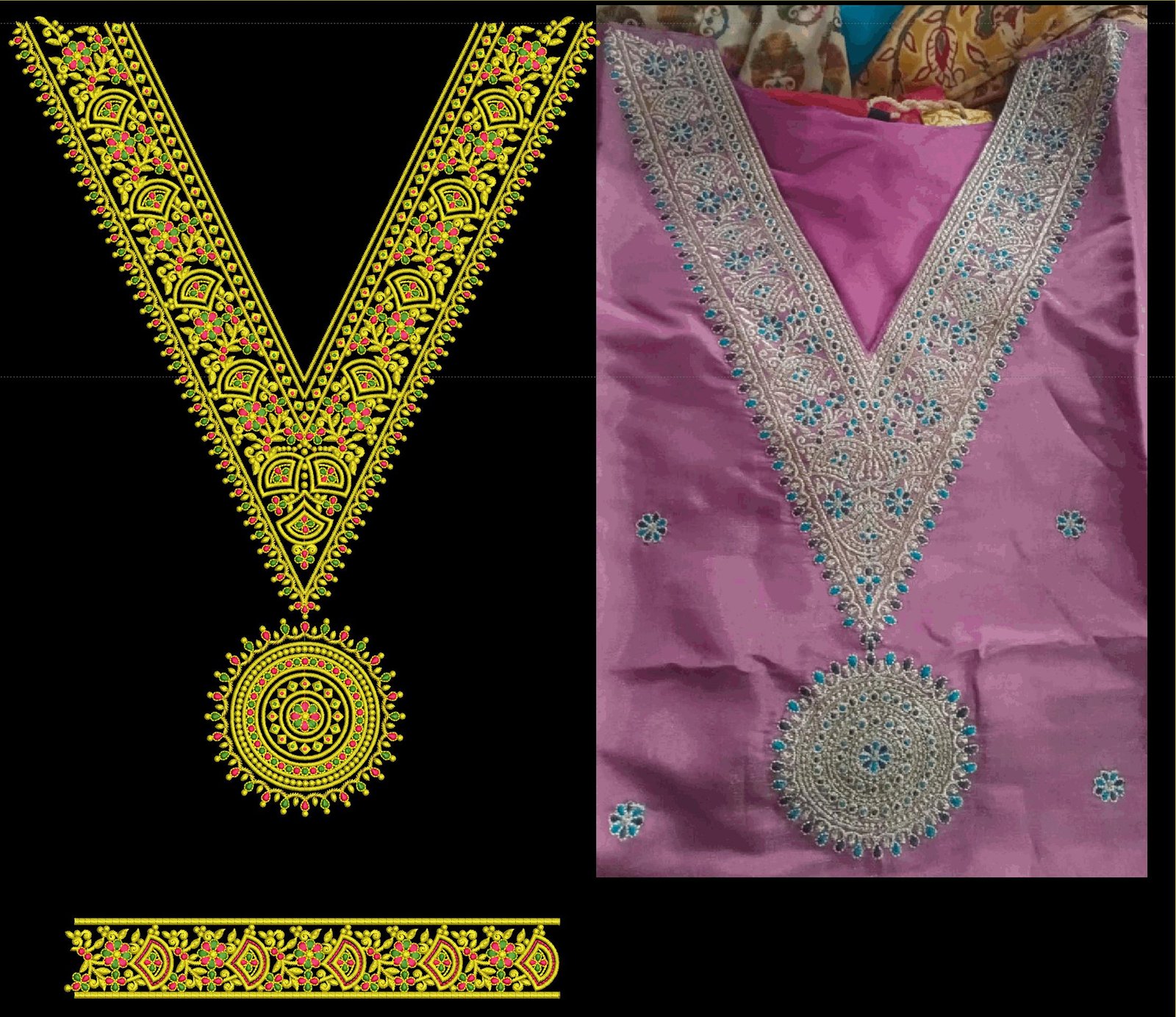 FANCY KURTI NECK