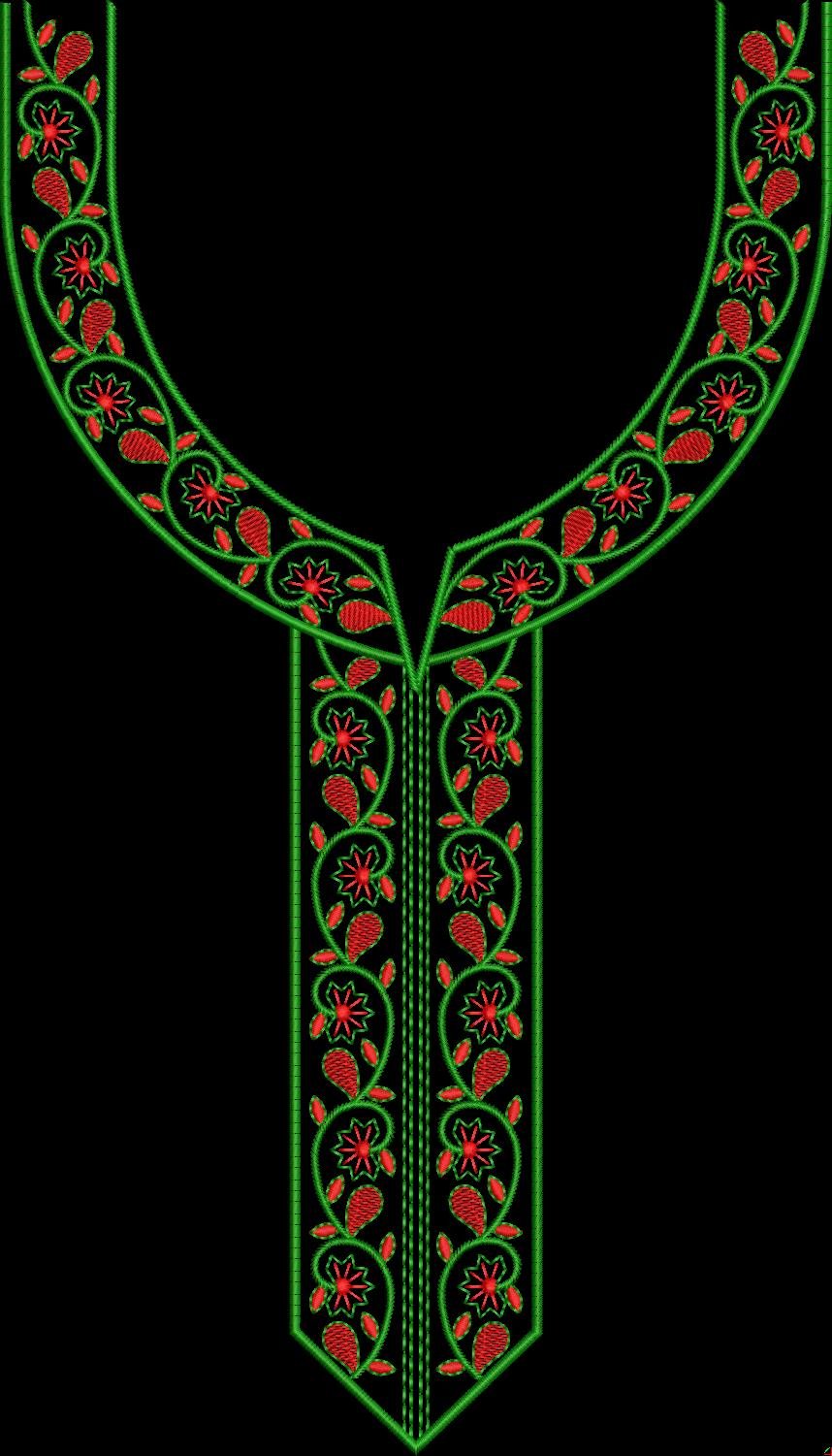 FANCY GOWN NECK