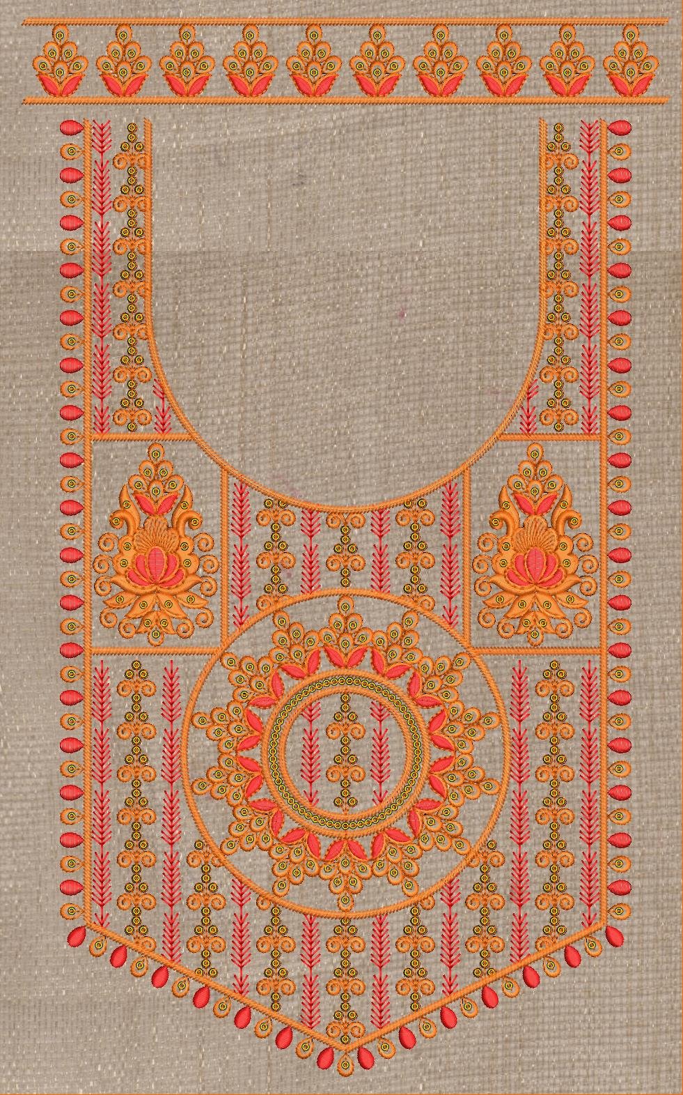 FANCY KURTI NECK