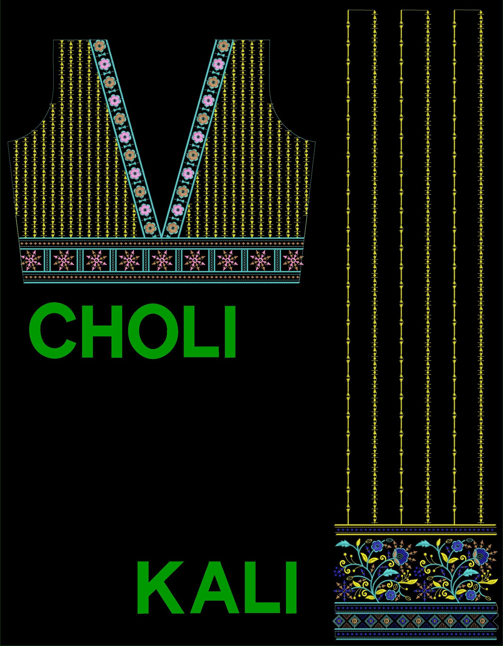 FANCY CHOLI & KALI