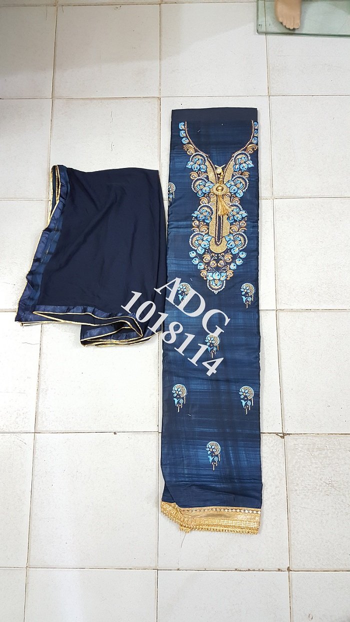 Daman & Single Head top & Duppata