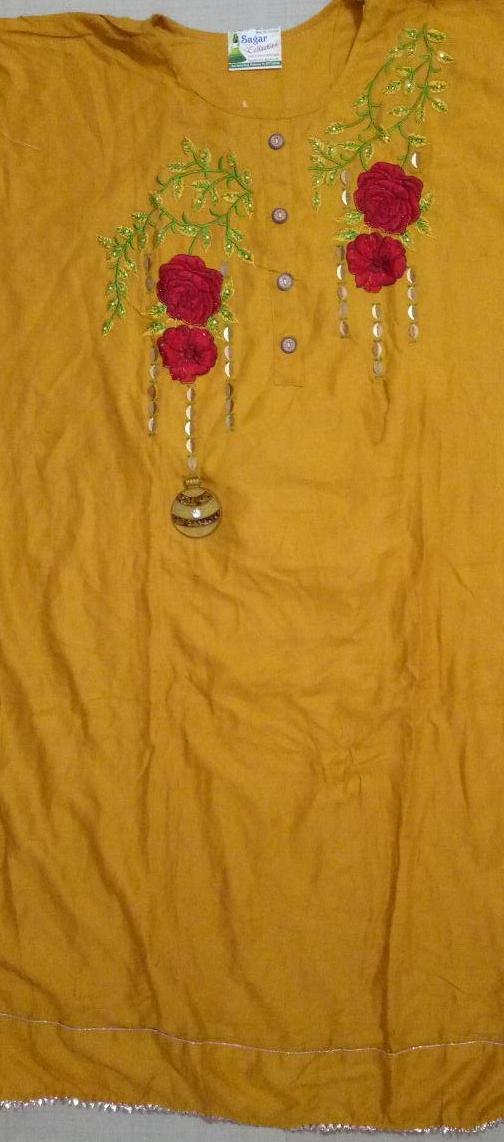 Daman & Single Head top & Duppata