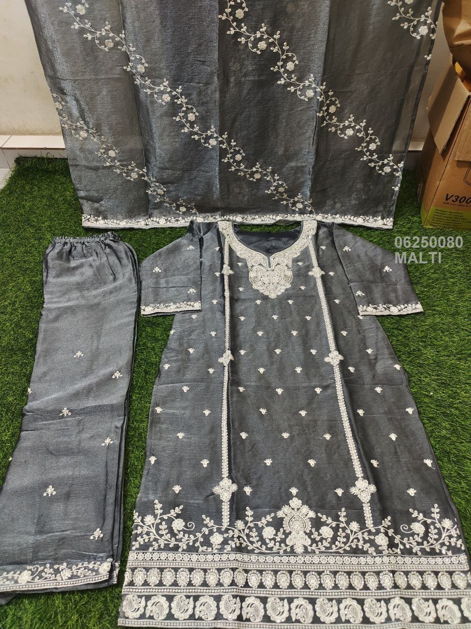 fancy top & dupatta