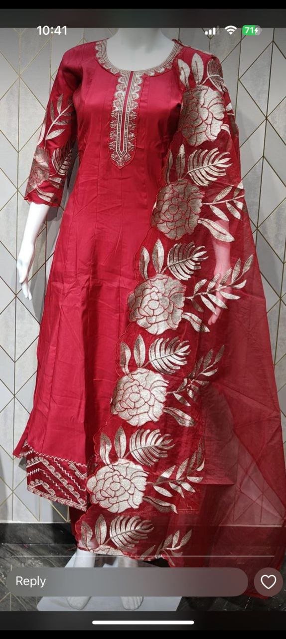 fancy top & dupatta