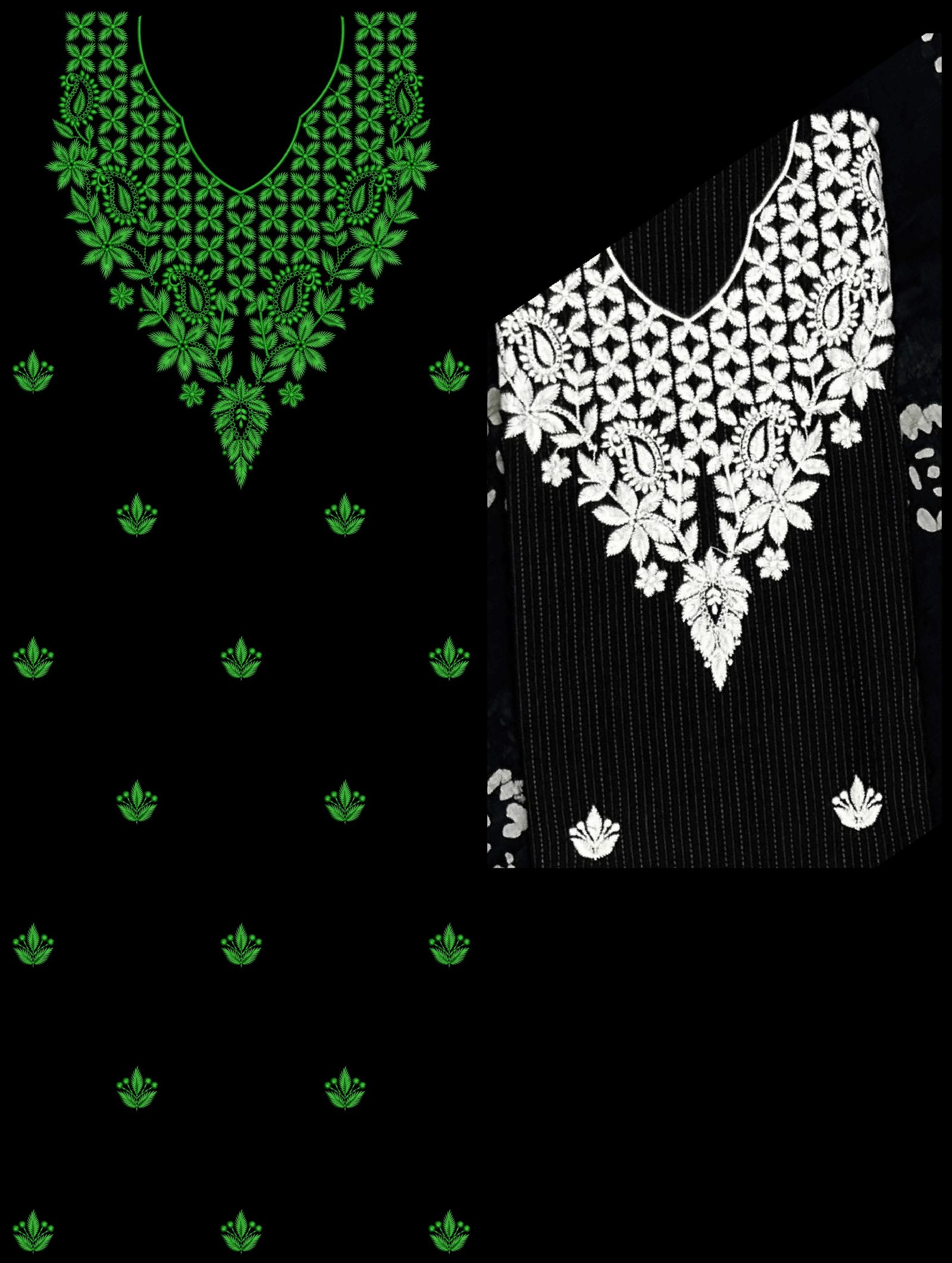 FANCY KURTI  NECK
