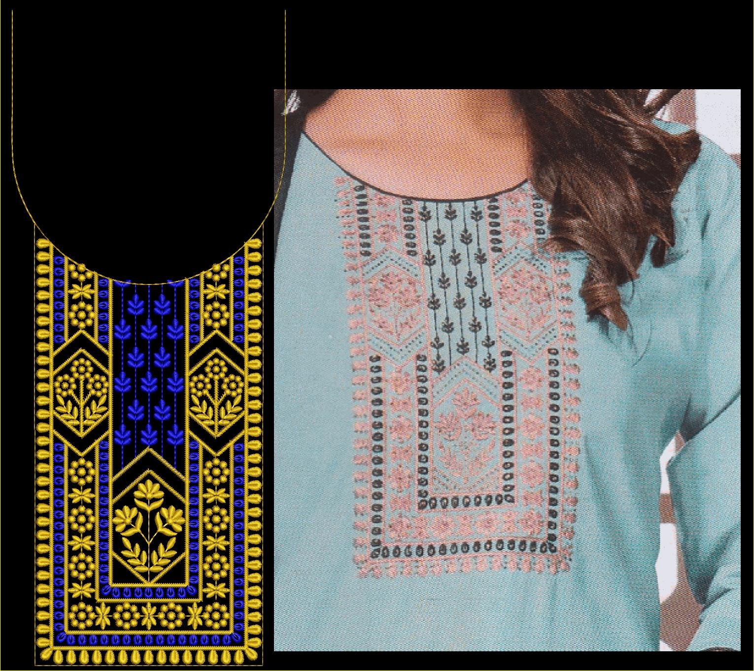 FANCY TOP NECK