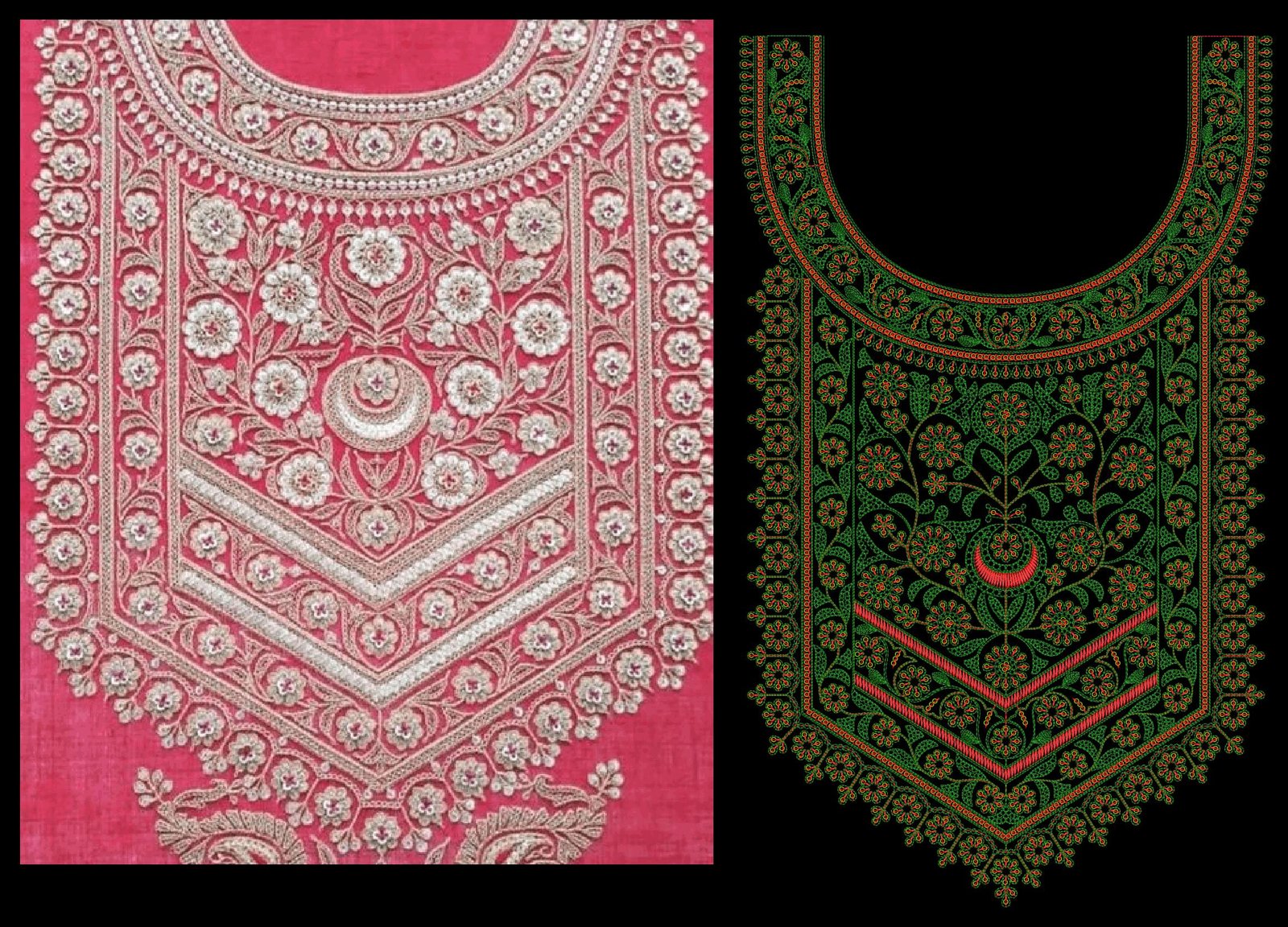 FANCY KURTI  NECK
