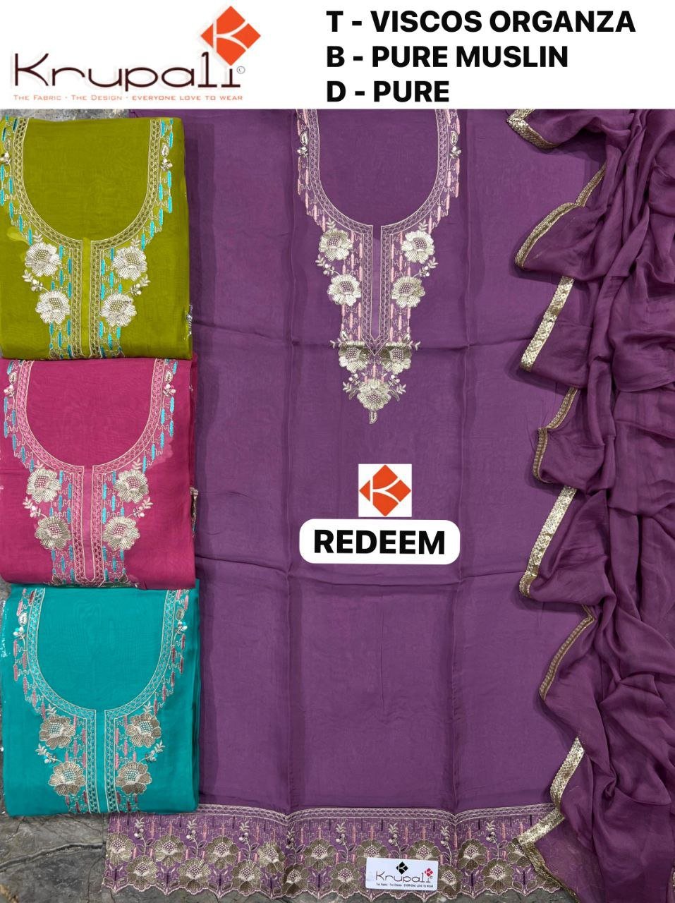 fancy top & dupatta