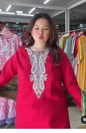 FANCY KURTI  NECK