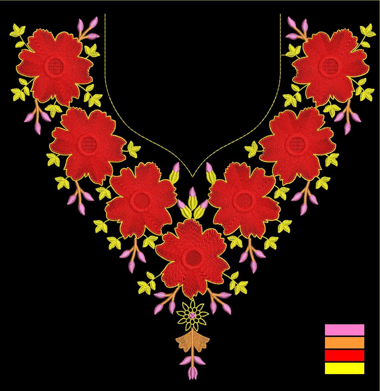 FANCY KURTI  NECK