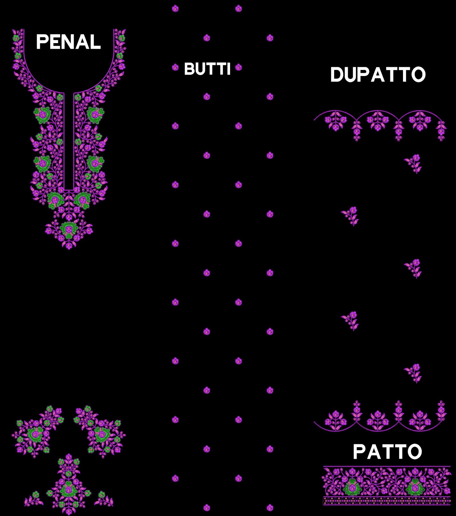 FANCY TOP PENAL & DUPATTO