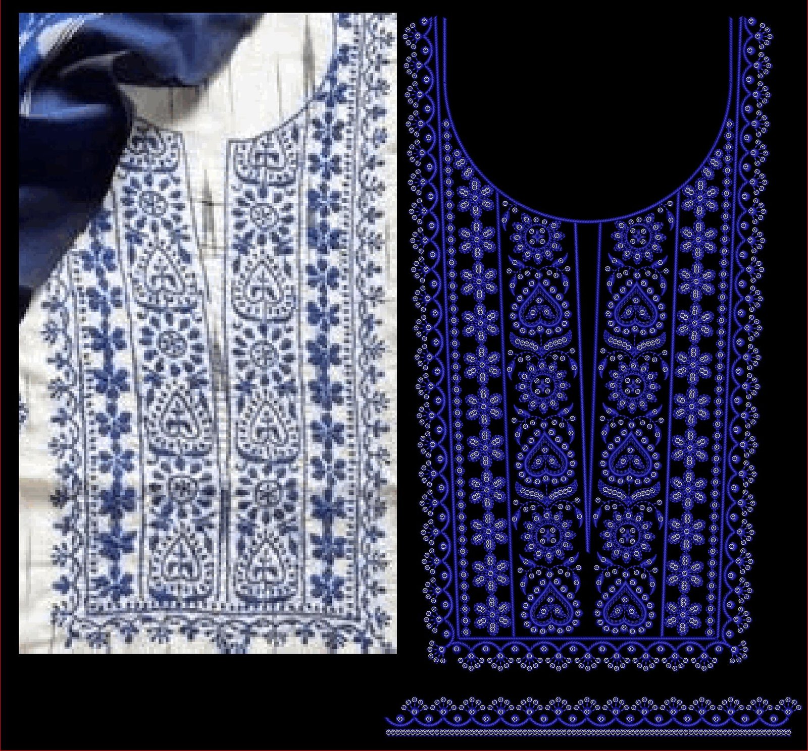 FANCY KURTI  NECK
