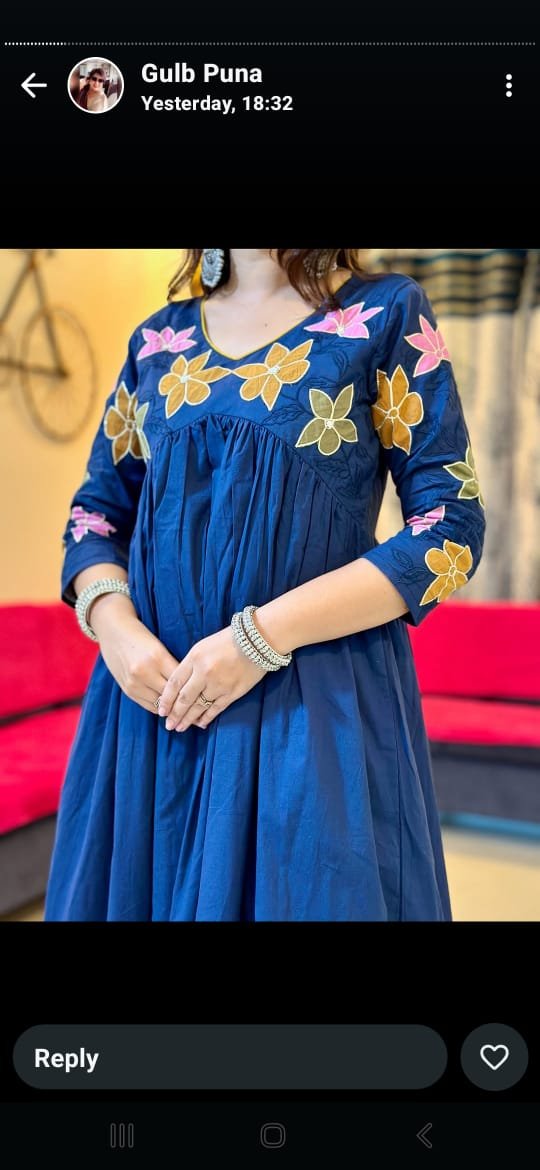 FANCY KURTI  NECK