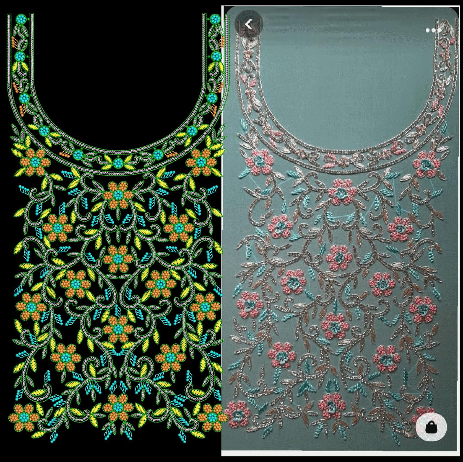 FANCY KURTI  NECK
