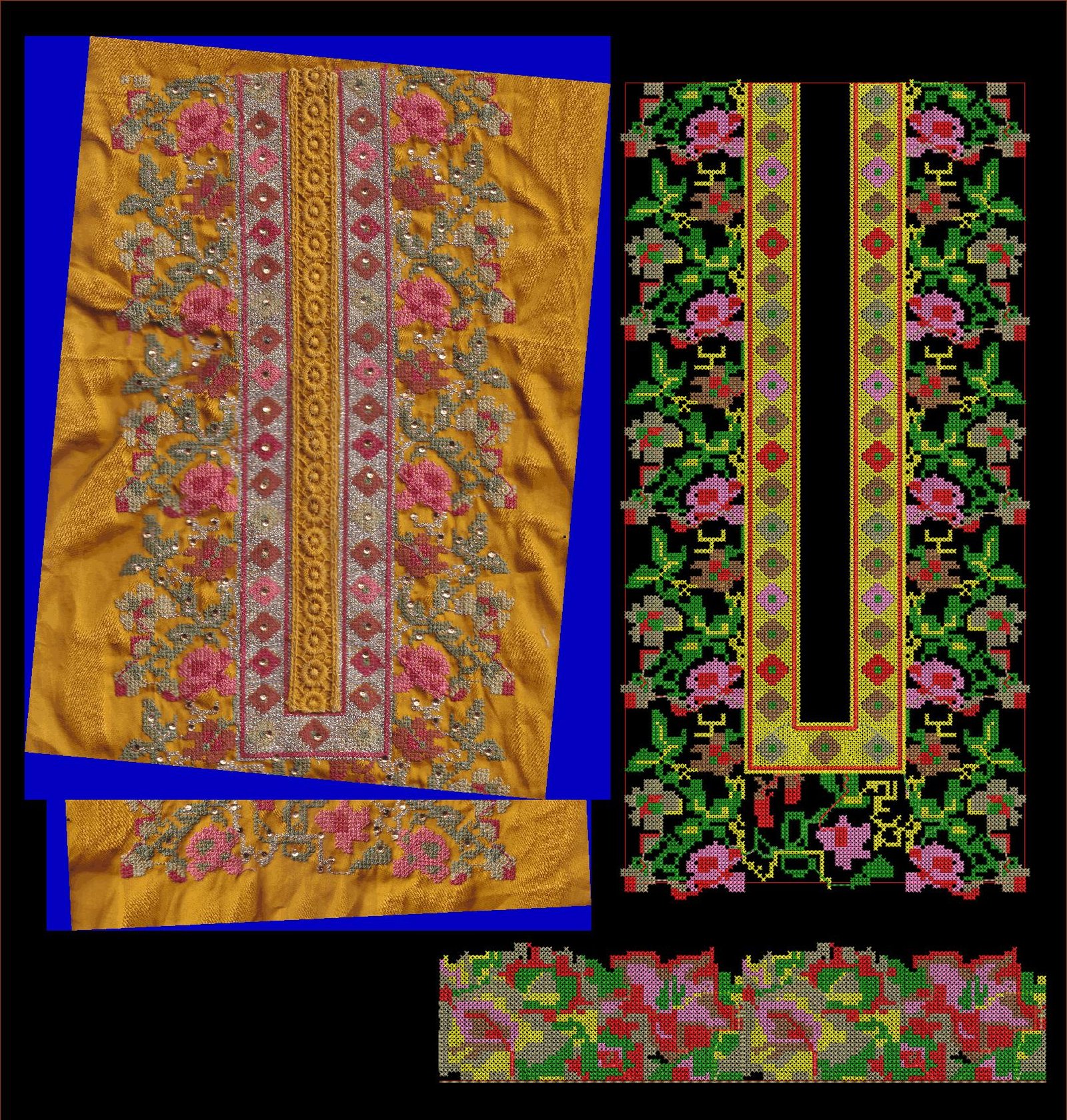 FANCY KURTI  NECK
