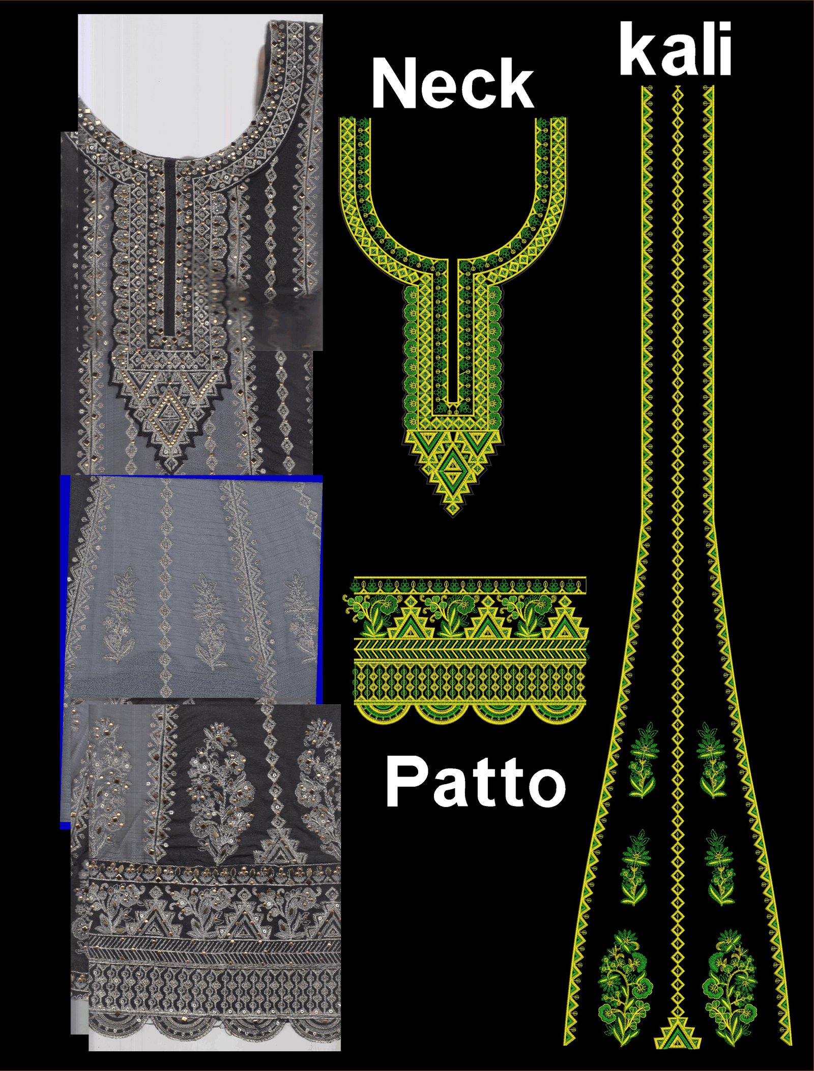 FANCY NECK & KALI & PATTO