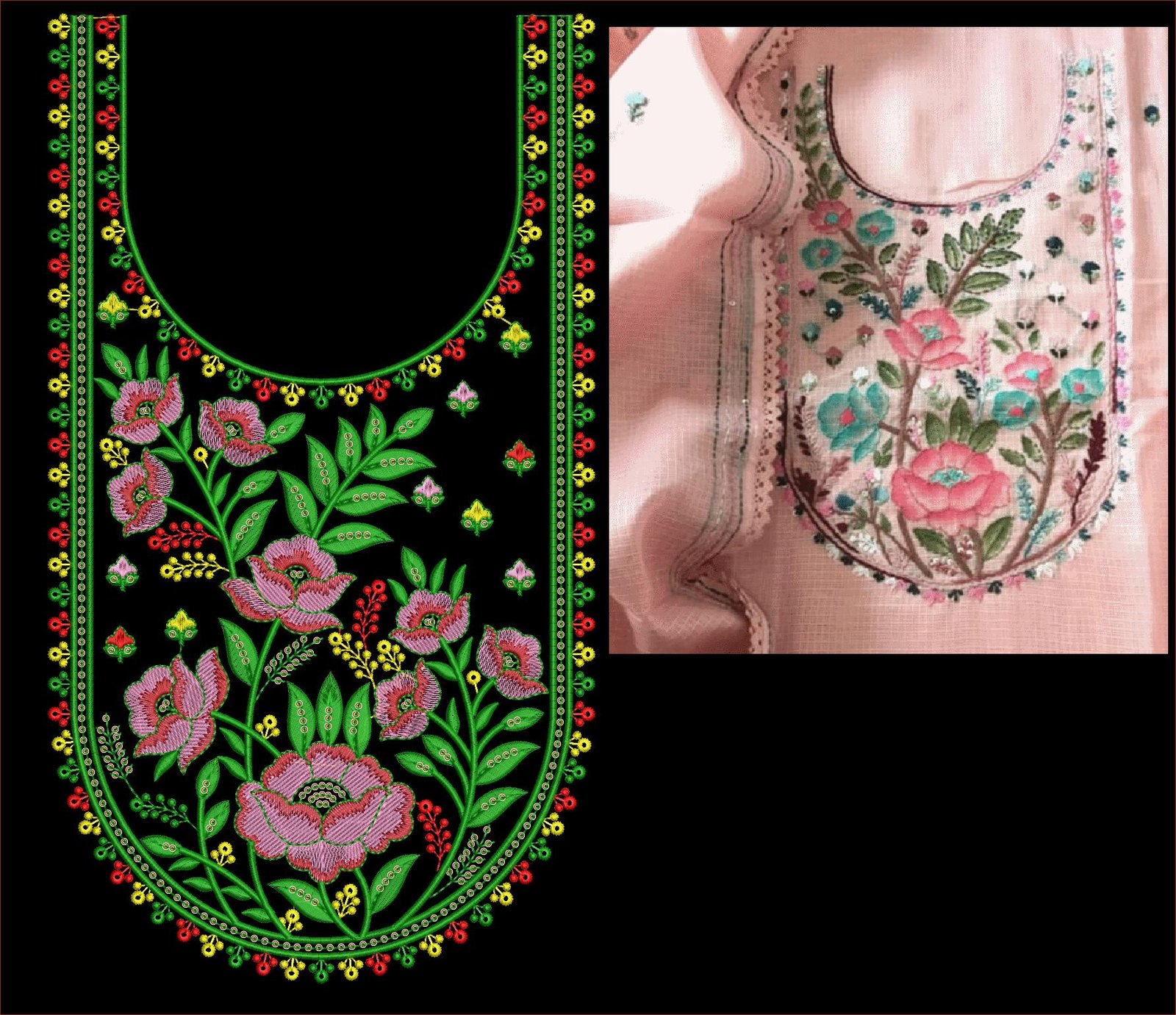 FANCY KURTI  NECK