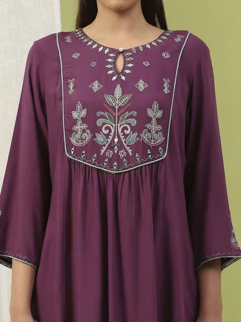 FANCY KURTI  NECK