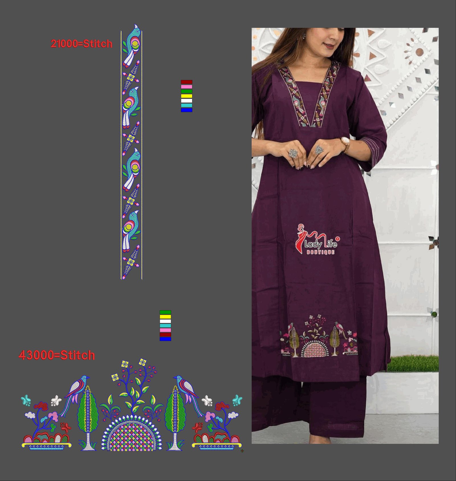 Fancy kurti top