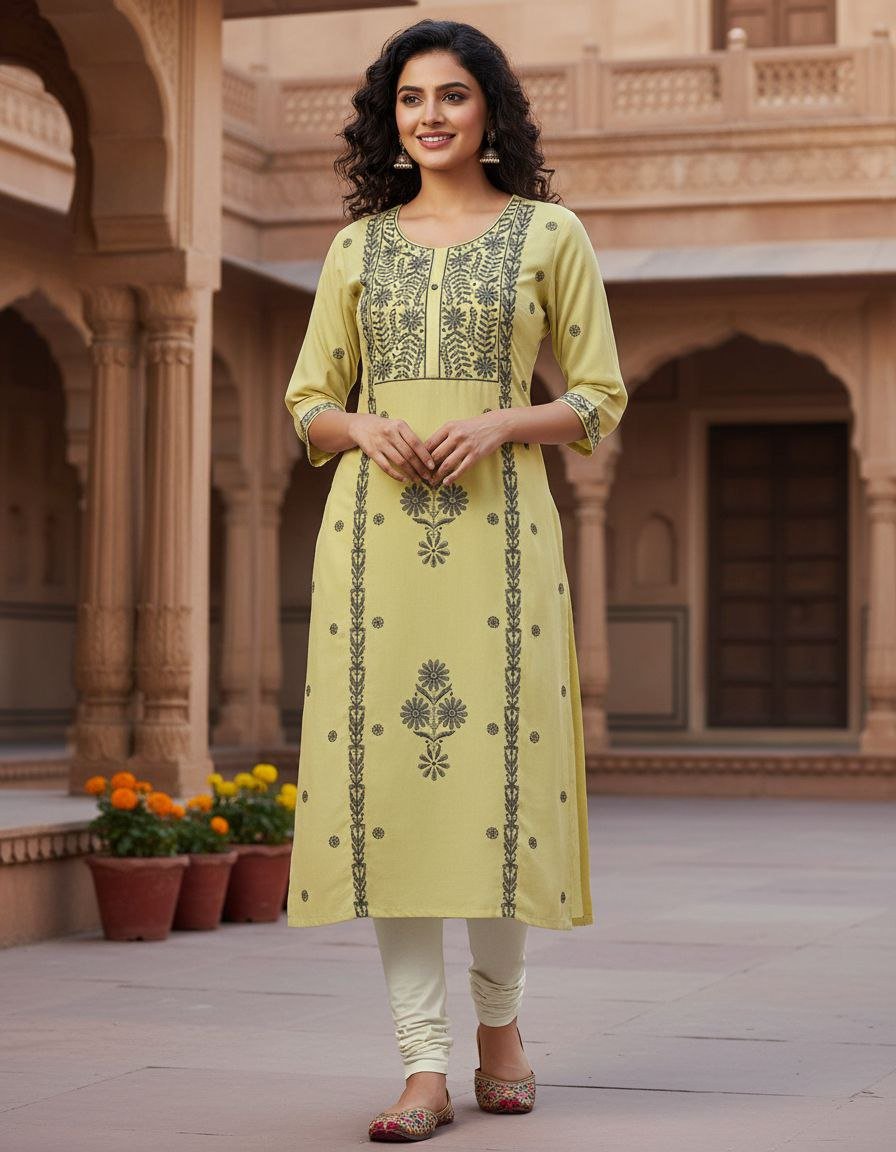 NECK  KURTI PENAL
