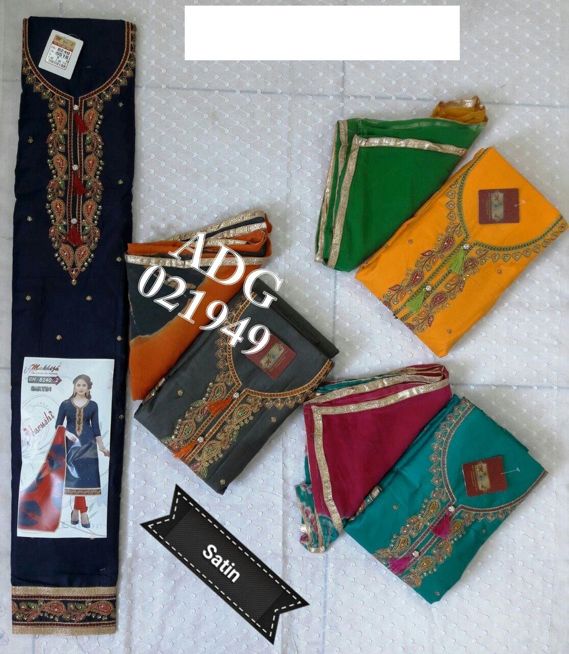 Neck Top Duppata Design