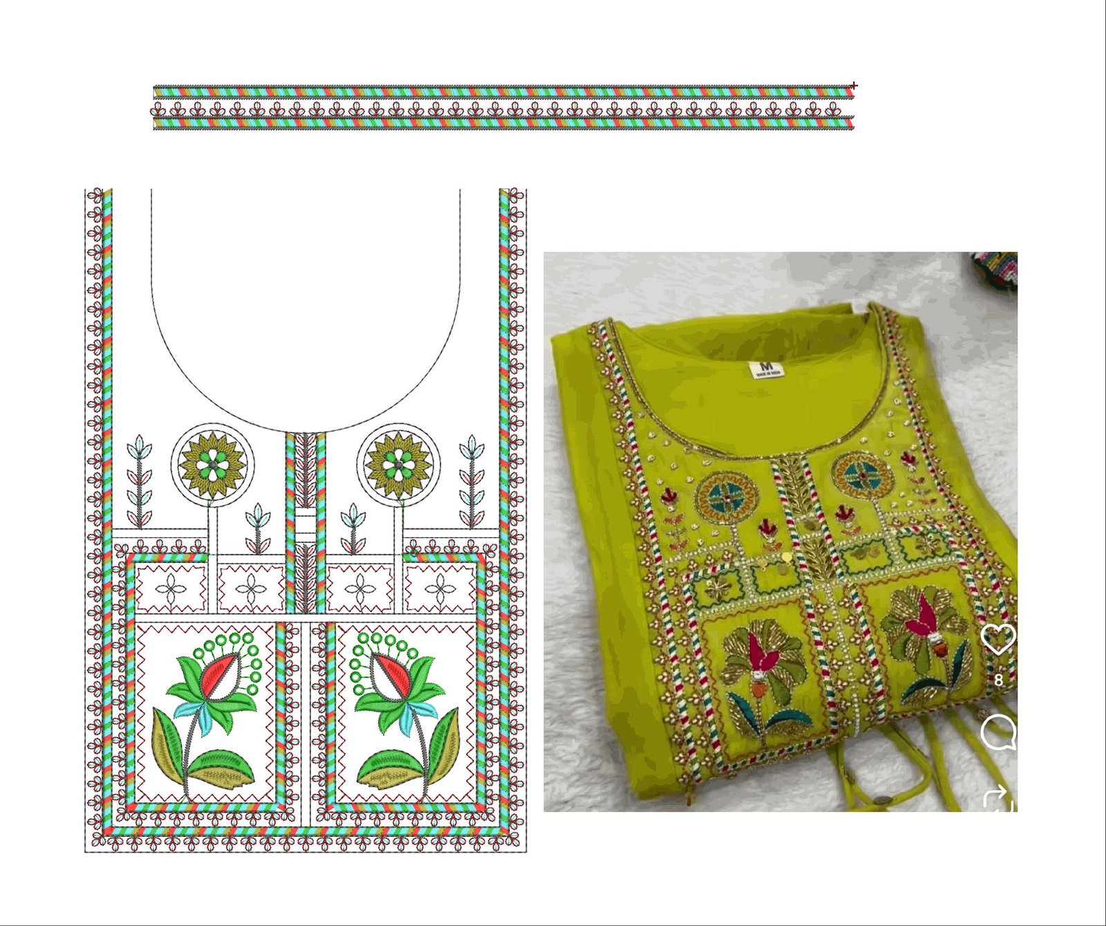 kurti neck