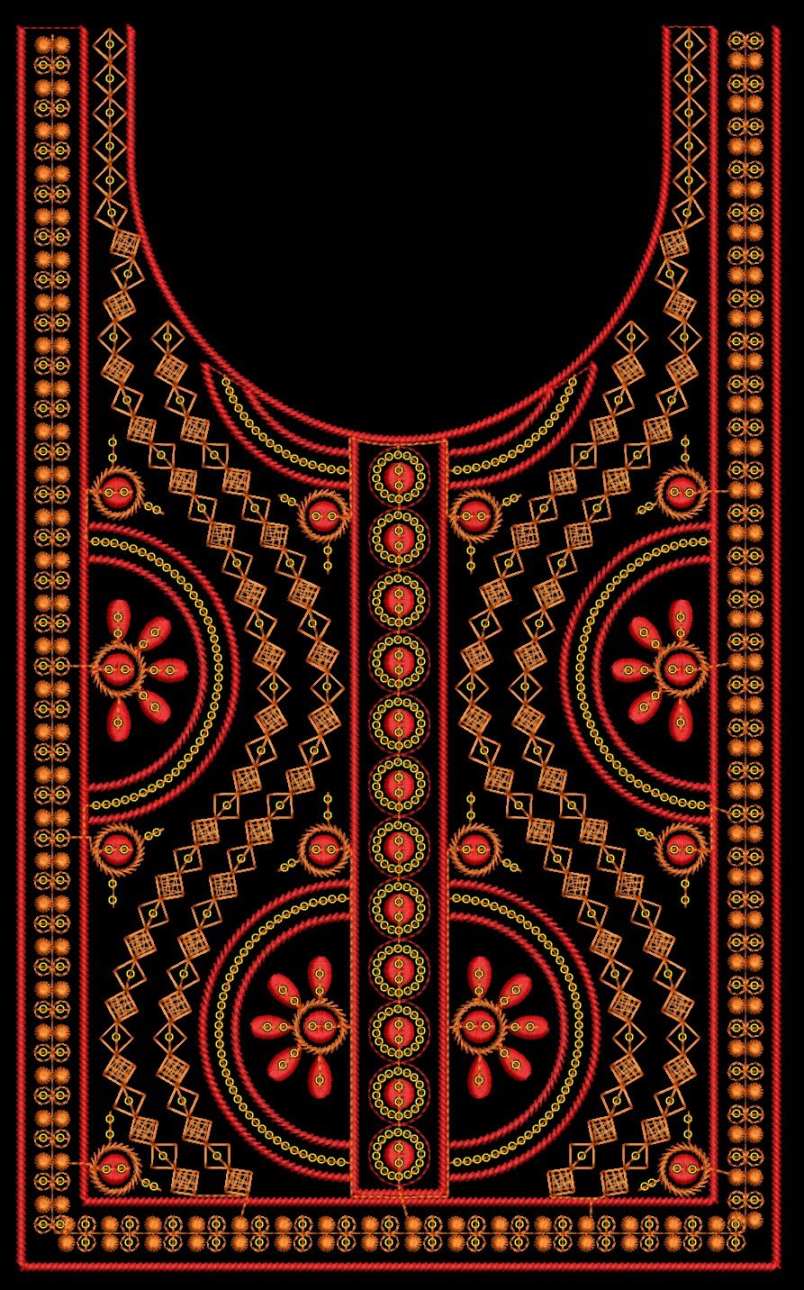 kurti neck seq