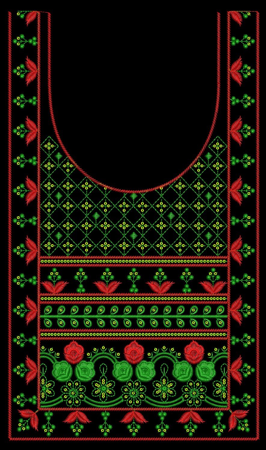 kurti neck