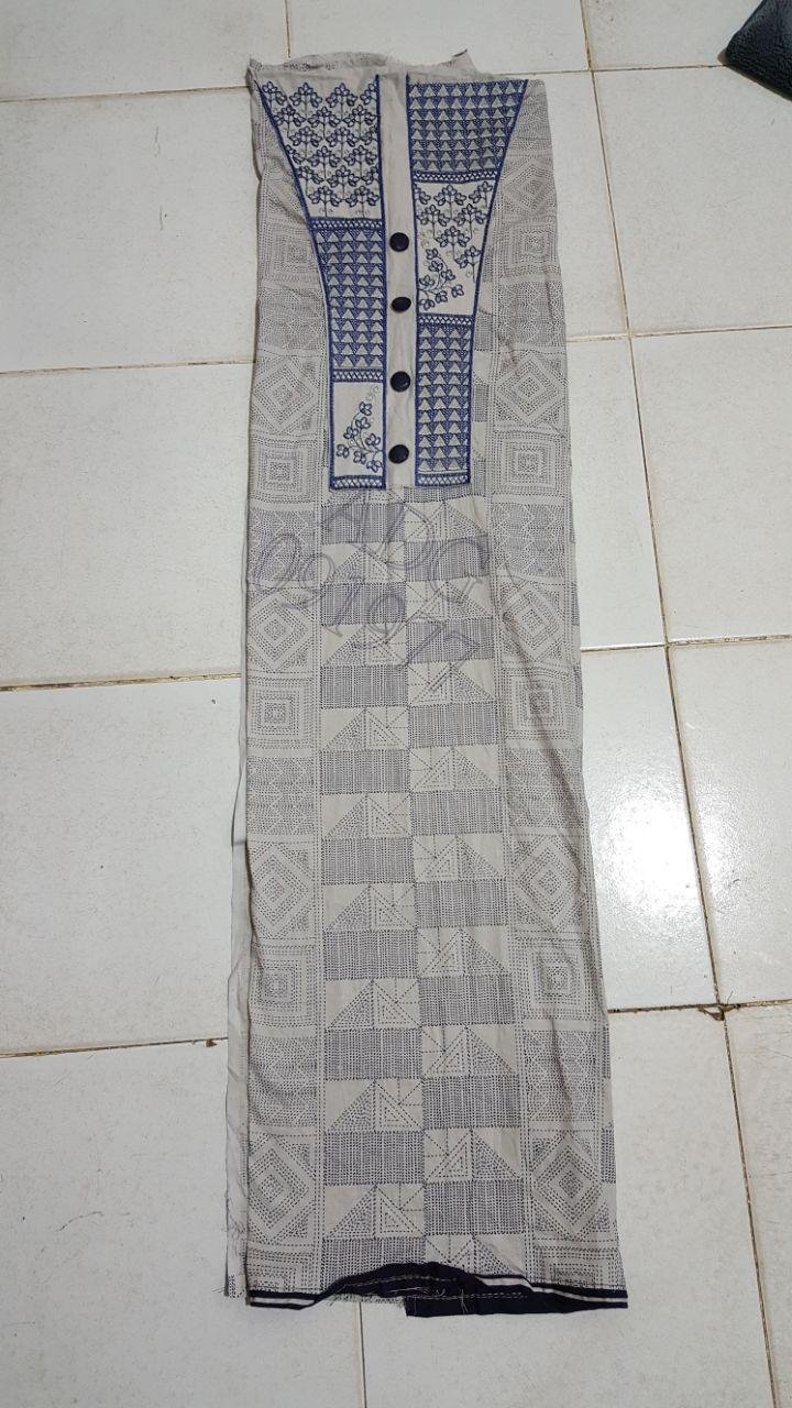 Neck Top Duppata Design