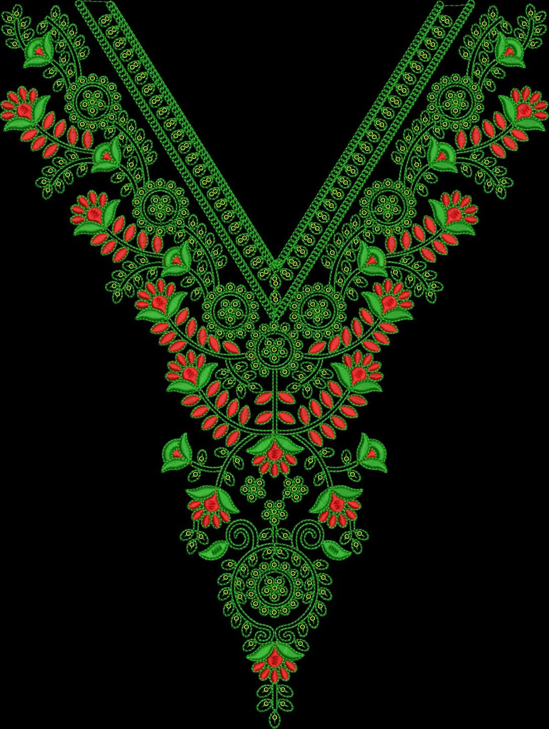 kurti neck seq