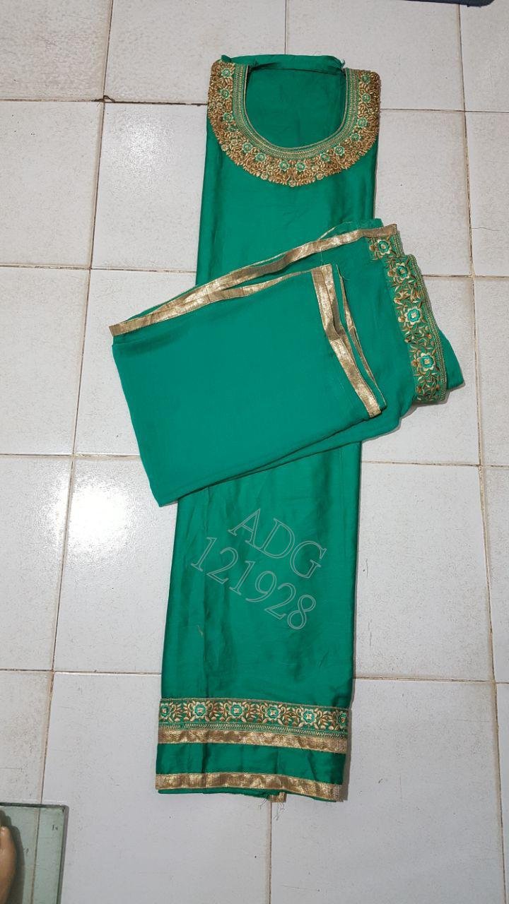 Neck Top Duppata Design
