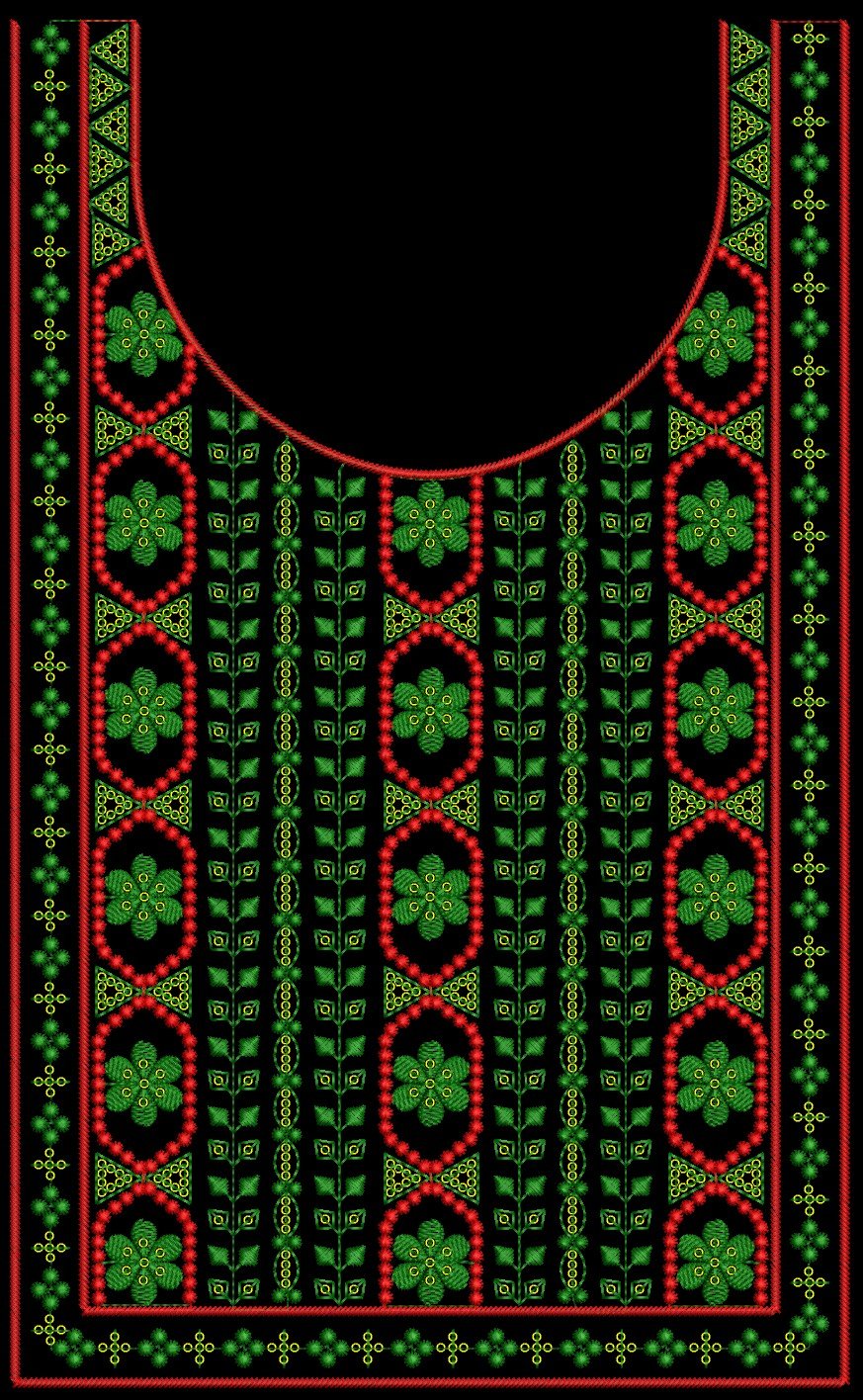 kurti neck seq