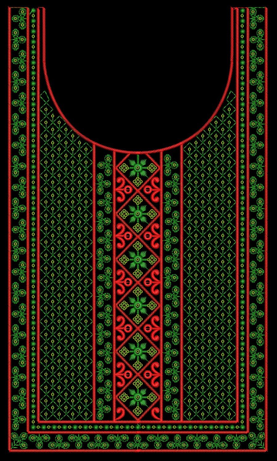 kurti neck seq