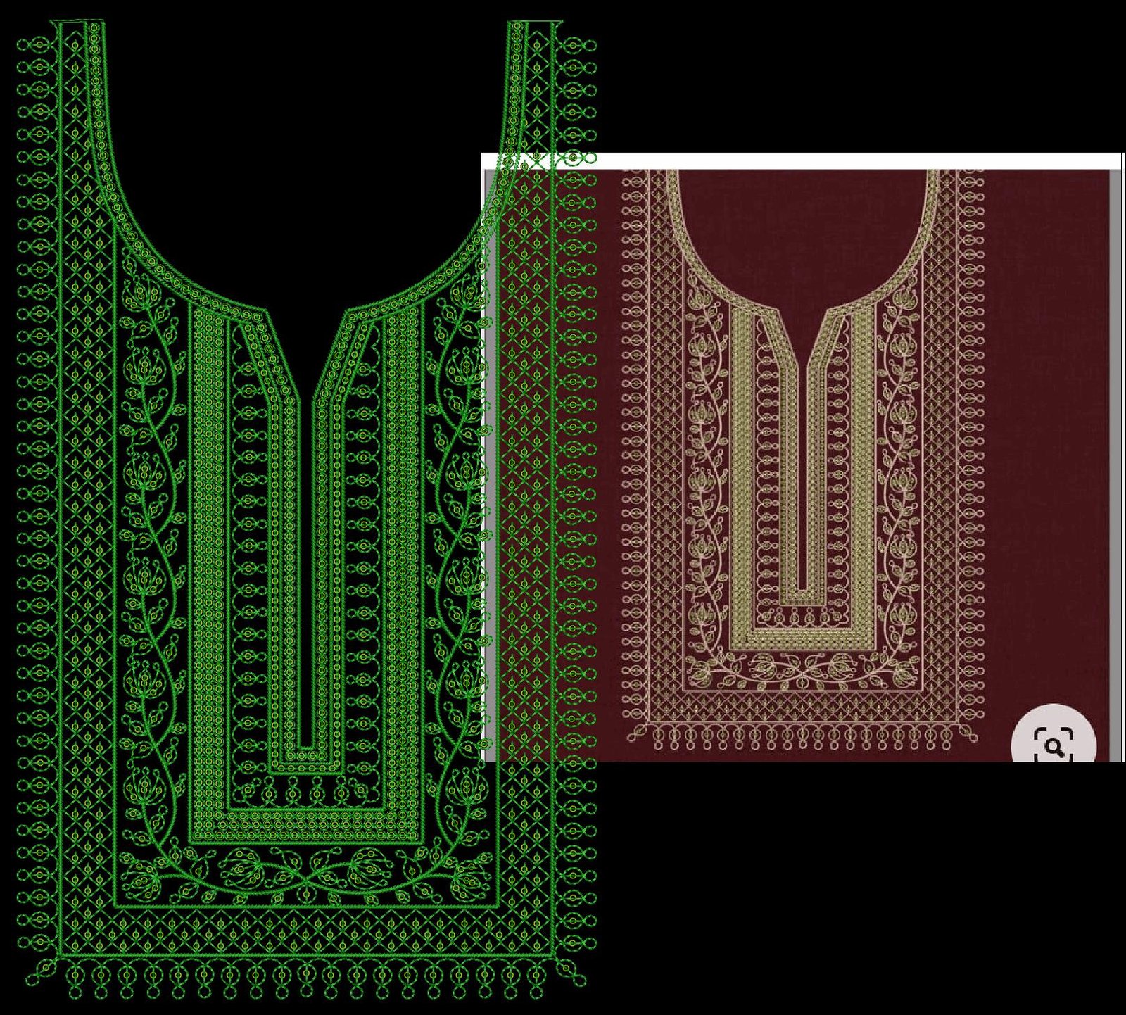 kurti neck seq