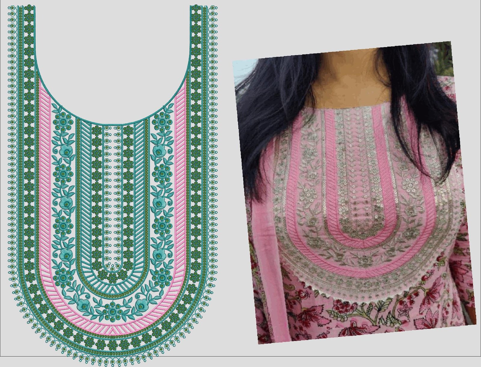 kurti neck