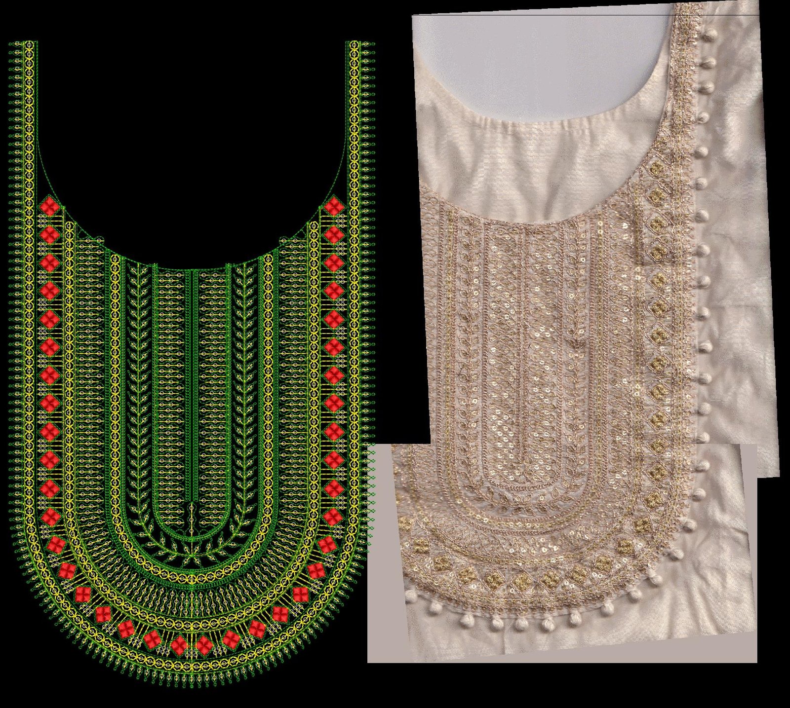 kurti neck