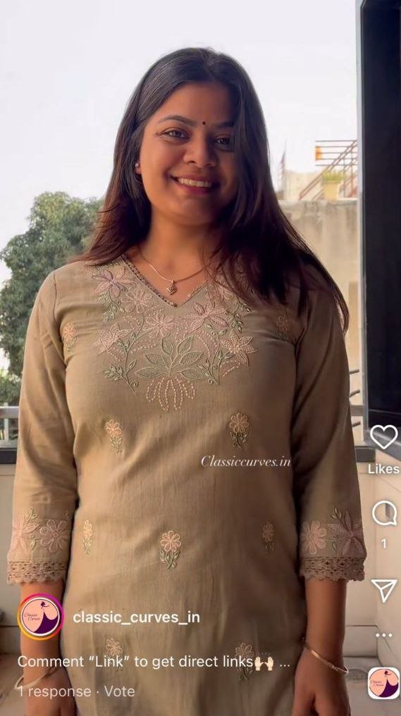 kurti neck panel
