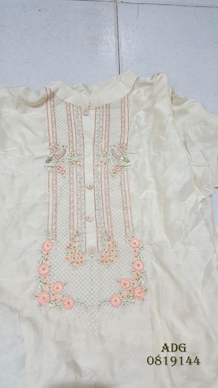 Neck Top Duppata Design