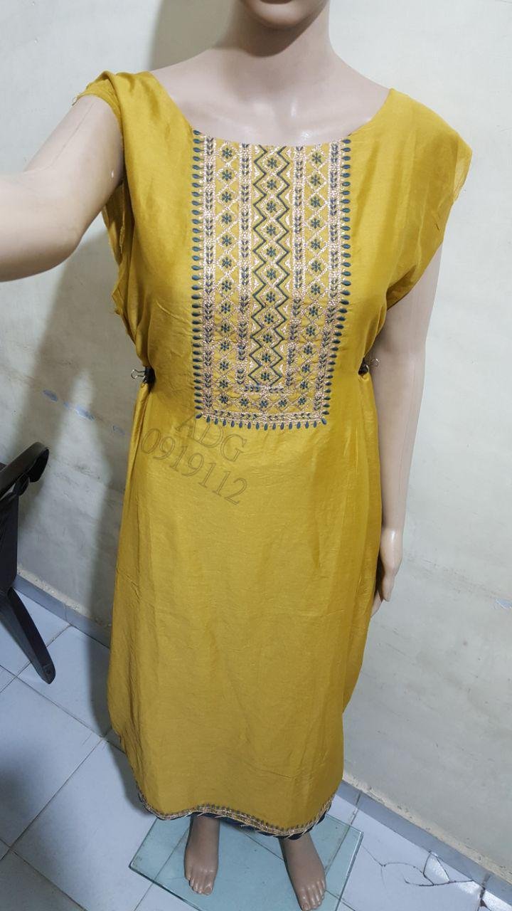 Neck Top Duppata Design