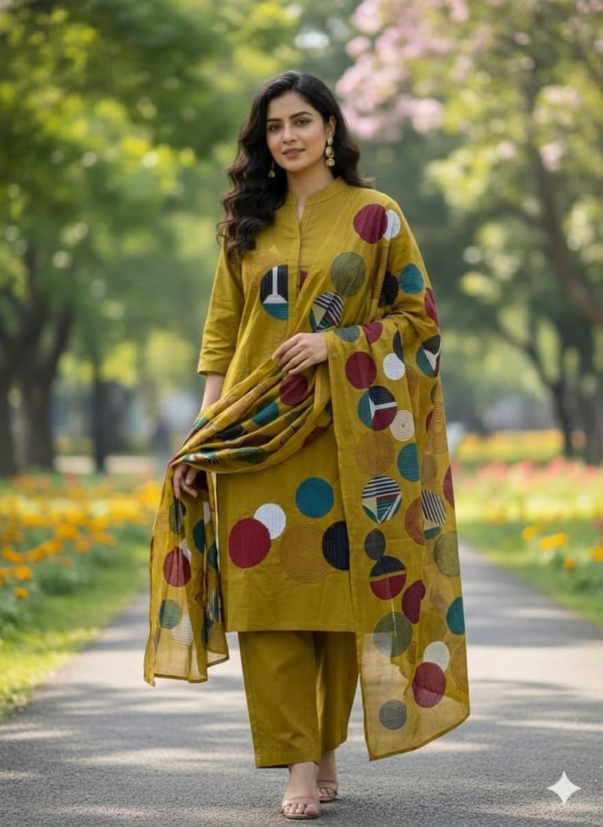 kurti neck panel